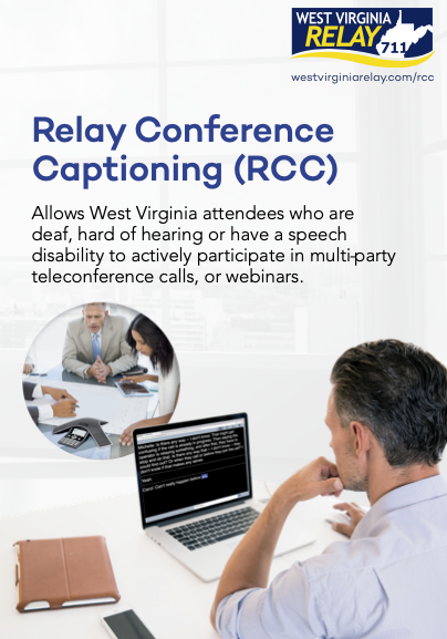 Relay Conference Captioning Brochure
