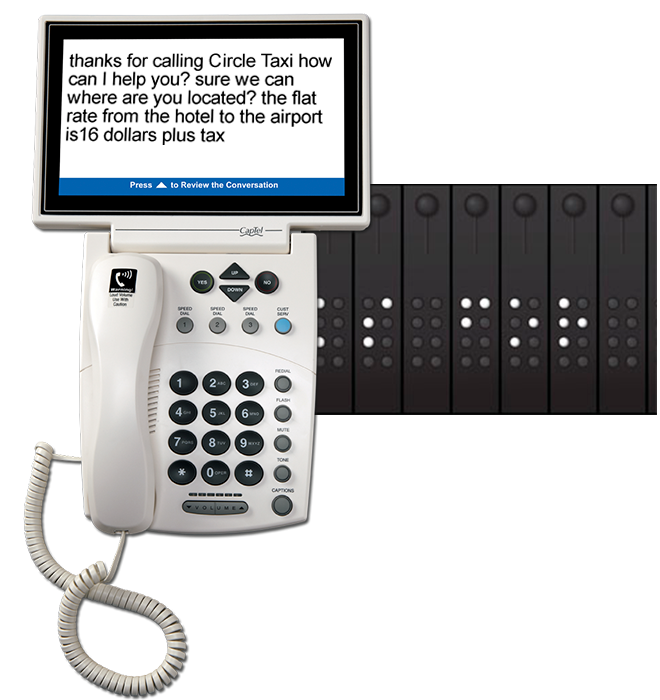 Braille CapTel 800iB